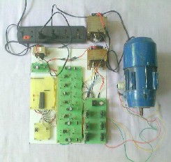 control fuzzy speed system motor induction implementation embedded structure bench fig test